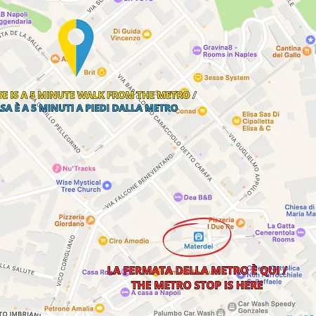 Apartment Metro Materdei - Casa Al Quinto Piano E Wi-fi A 2 Passi Dalla Metropolitana *